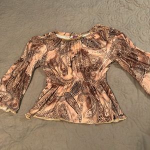 NWOT VSGirls brown top size S.